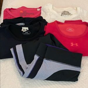 Under armor winter layers!